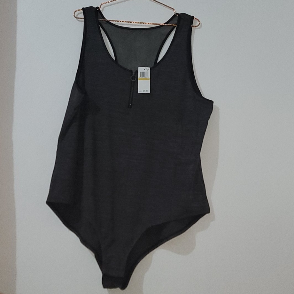 Gray Bodysuit